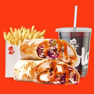 Twister Coleslaw - Boisson au choix - Frites