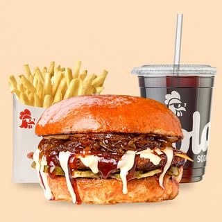 Cheese King - Boisson au choix - Frites