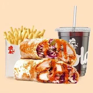 Twister Coleslaw - Boisson au choix - Frites