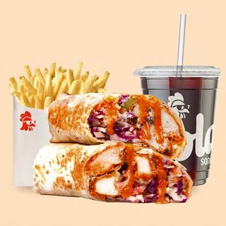 Twister Coleslaw - Boisson au choix - Frites