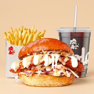 Garlic Cheddar - Boisson au choix - Frites
