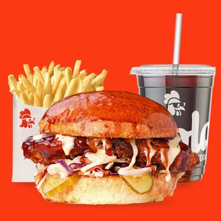 Smoky Bbq - Boisson au choix - Frites