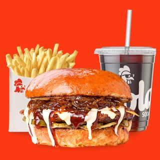 Cheese King - Boisson au choix - Frites