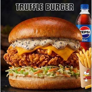 Truffle burger Meal