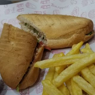 Sandwich viande hachée