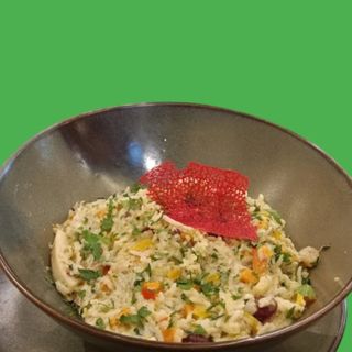 Riz pilaf  Poulet & Champignon