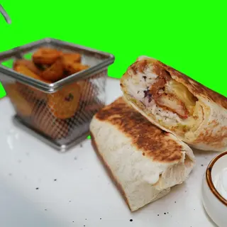 chicken burrito