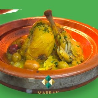 Tagine poulet citron