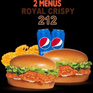 2 MENU ROYAL CRIPSY
