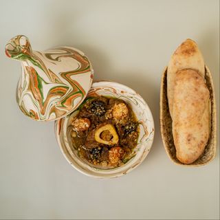 Tajine viande onion caramilisé