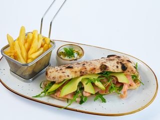 Sandwich Saumon Fumé