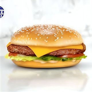 Cheese Burger +  Coca