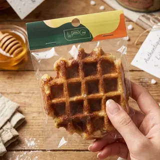 Gaufres liégeoise avec chocolat 44%