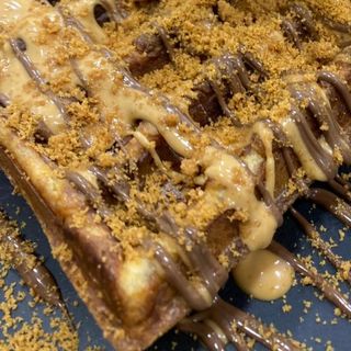 Gaufre Fruits de Saison & Choc. Blanc