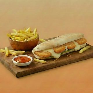 Sandwich Cordon bleu