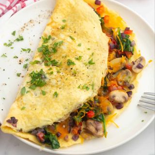 Omlette vegetarien 