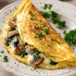 Omlette champaignon 