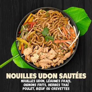 Nouilles Udon Sautées