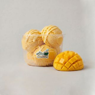 Crème de glace artisanale mangue