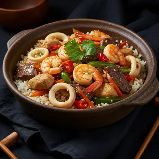  Riz Cantonais Mixte