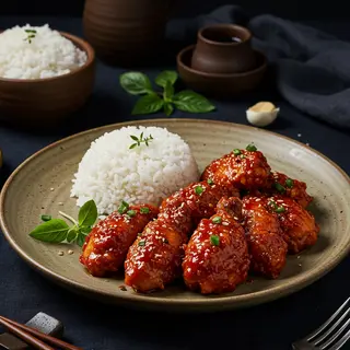 Poulet Coréen Spicy 