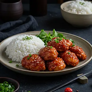 Poulet Coréen Sucré