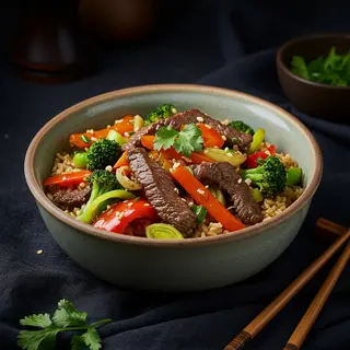 Riz Cantonais Bœuf