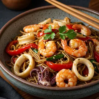 Nouilles Fruits de Mer