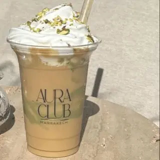 Pistachio latte