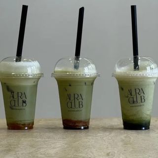Matcha watermelon ice