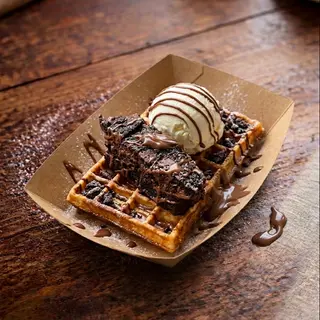 Brownie waffle