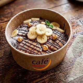 MINI PANCAKES BANANA NUTELLA