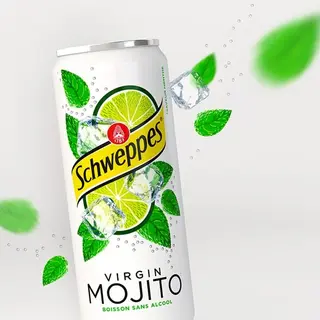 Schweppes mojito