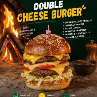 Double Cheese Burger