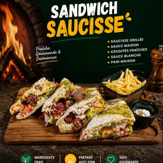 Sandwich Saucisse