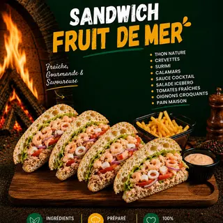 Sandwich Fruits De Mer