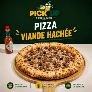 Pizza Viande hachée