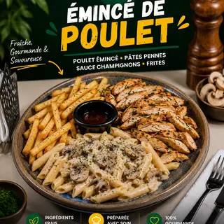 Émincé de poulet