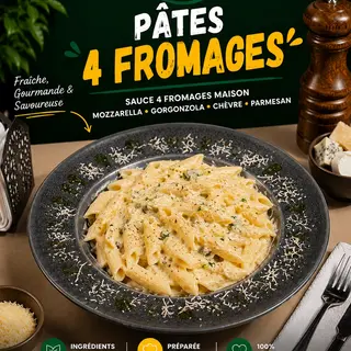 Pates 4 fromages
