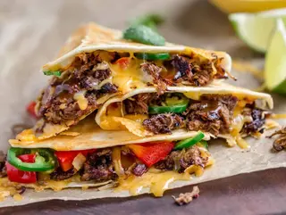 Beef quesadilla