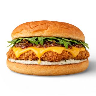 BURGER - CHICKEN FRIED