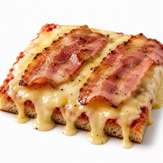 PART DE PIZZA - RACLETTE BACON