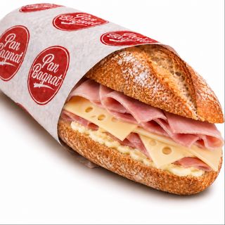BAGUETTE - JAMBON BEURRE EMMENTAL