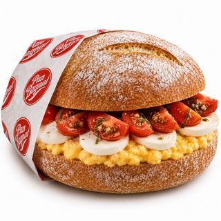SCRAMBE EGGS - STRACIATELLA TOMATES CERISES