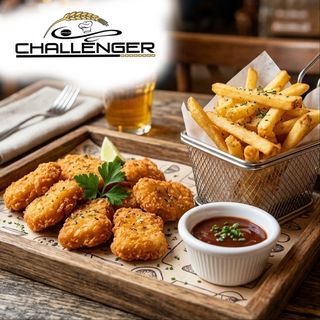 Nuggets 8 Pcs and Frite