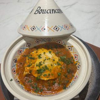 Tajine viande hachée aux œufs 