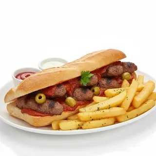Menu Sandwich Le Marocain