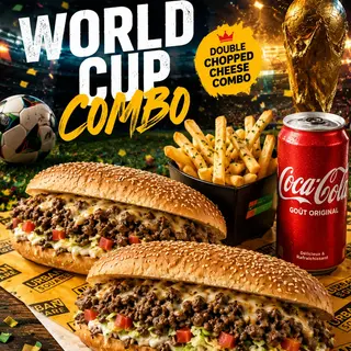 Double Chopped Cheese - New York Style !