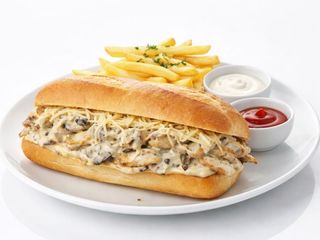 NEW -- Menu Philly Cheese - Chicken