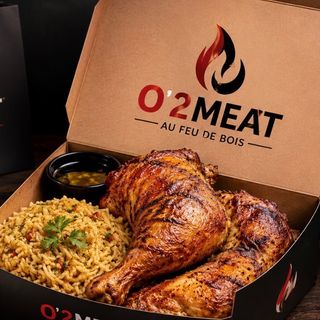 Menu 1/4 De Poulet riz et frites